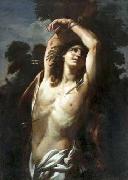 Giacinto Diano The Martyrdom of St Sebastian USA oil painting artist